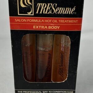 TRESemme Salon Formula Hot Oil Treatment Extra Body Vintage 1991 New